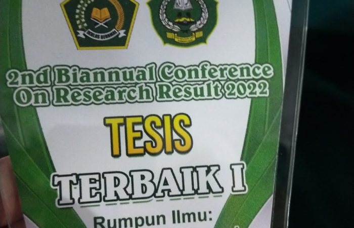 2nd Biannual Conference on Research Result 2022 Gorontalo 25-27 November 2022