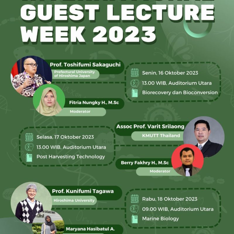 International Guest Lecture Week 2023